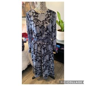 Banana republic long sleeve dress